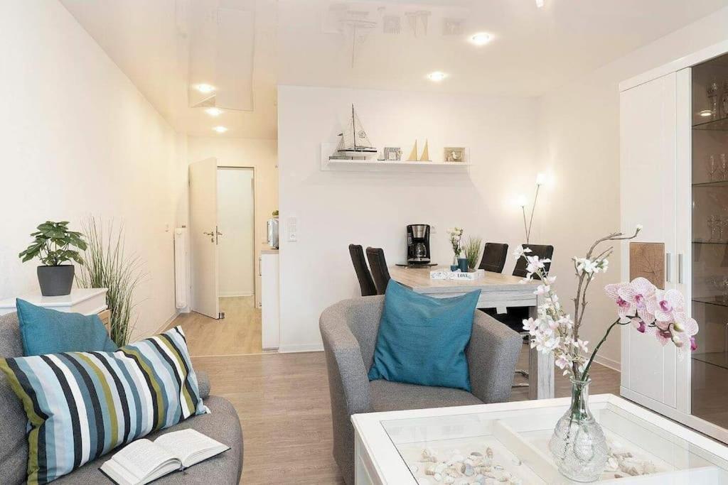 Moderne Ferienwohnung Groemitz Mit Garten/Terrasse Eksteriør bilde