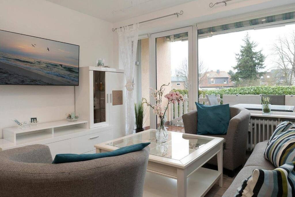 Moderne Ferienwohnung Groemitz Mit Garten/Terrasse Eksteriør bilde